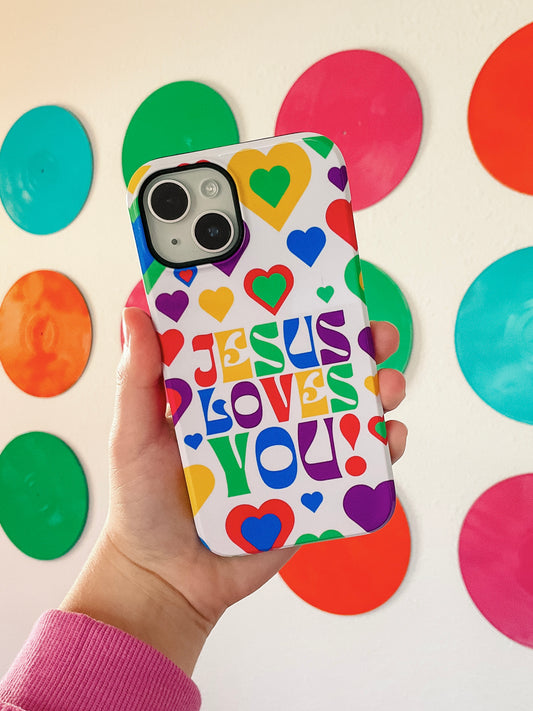 Jesus Loves You Christian Phone Case