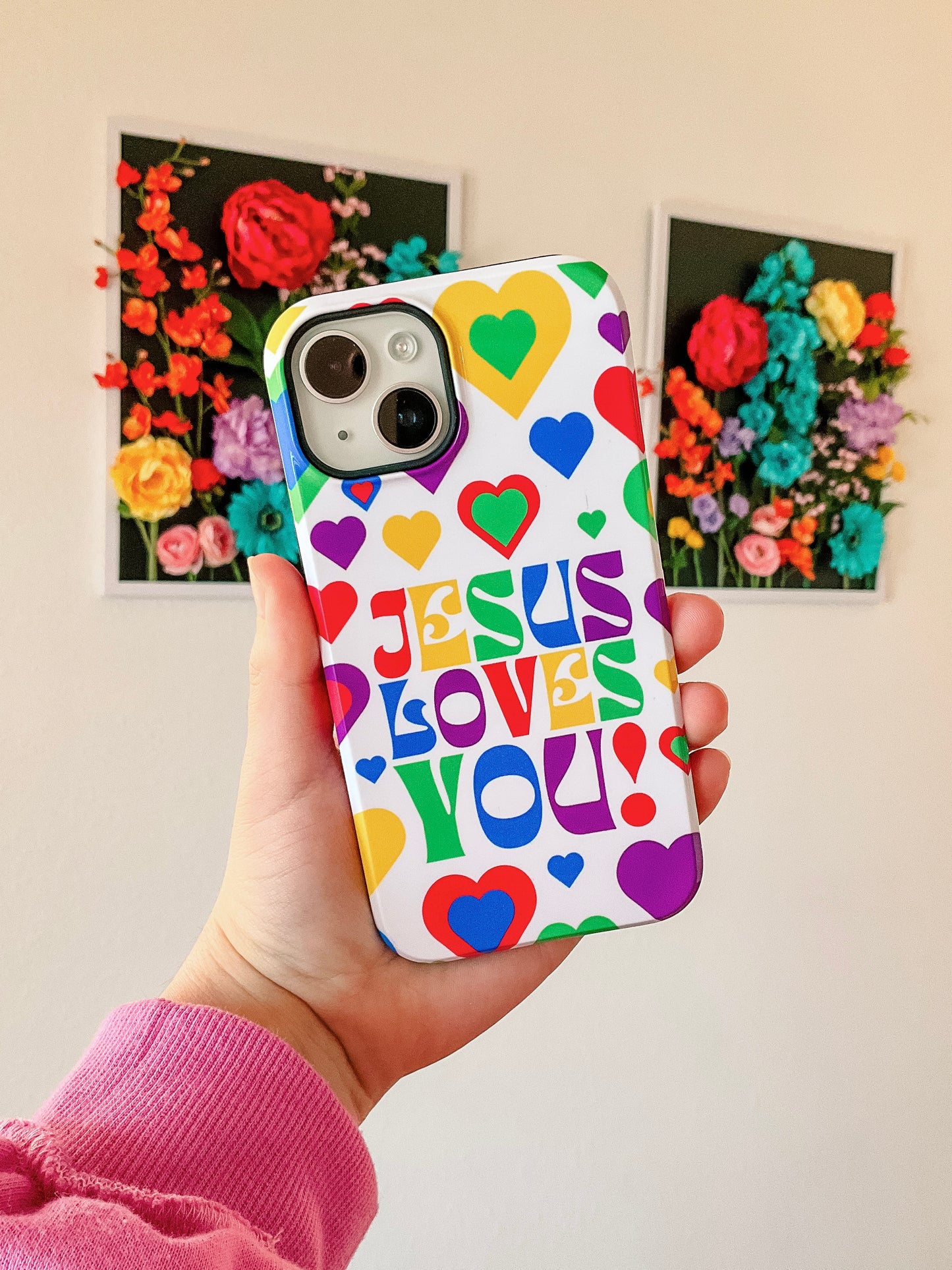 Jesus Loves You Christian Phone Case