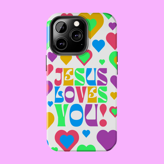 Jesus Loves You Christian Phone Case